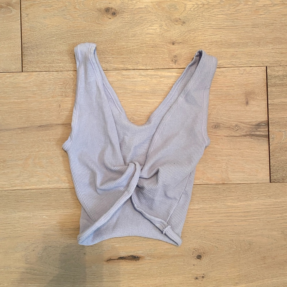 Out From Under Twist Crop Top